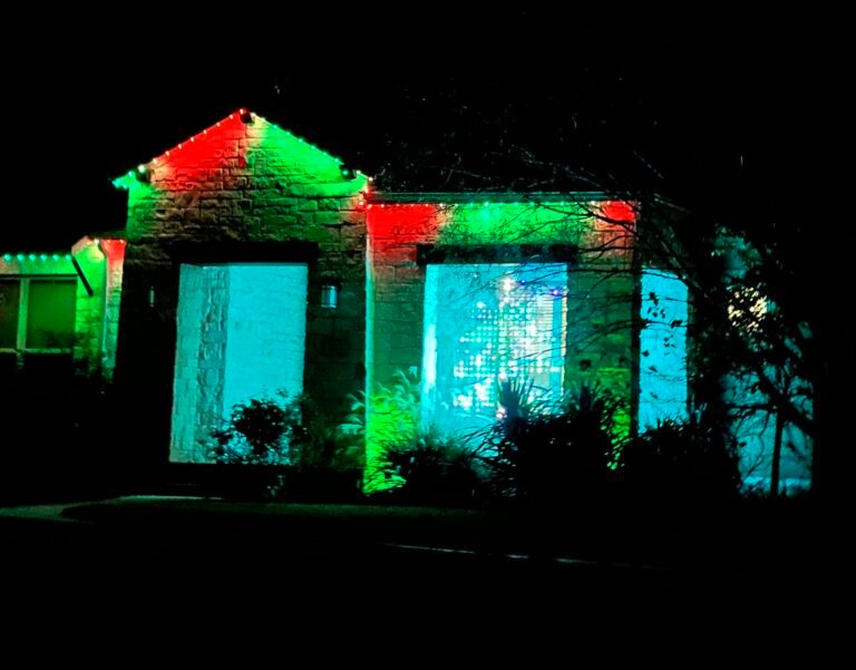 govee permanent christmas light installation in leander tx